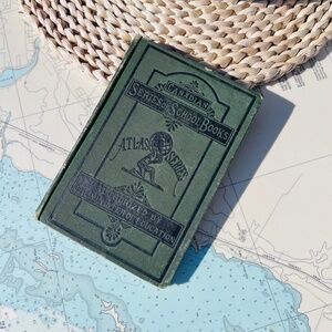 Antique 1868 Canadian Series of School Books Atlas Book 2